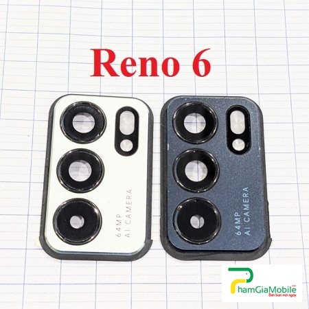 Mặt Kính Camera Sau Oppo Reno 6 Back Camera Lens Zin Máy